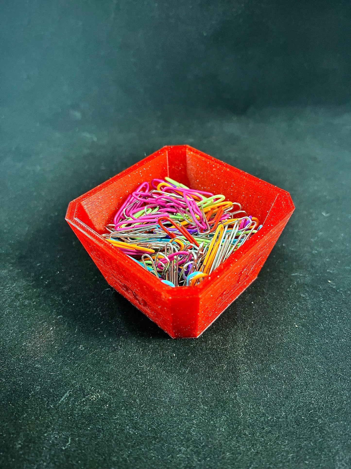 Paper Clip Dish~ Square